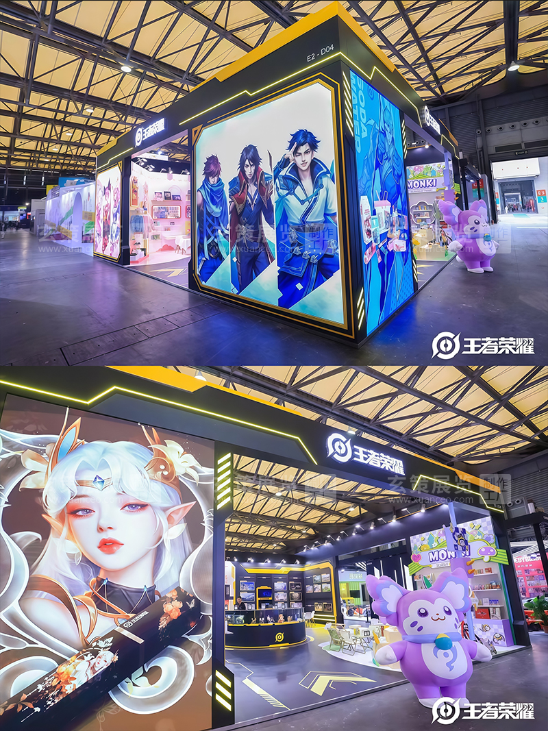 CLE中国授权展-王者荣耀全烤漆91视频网站入口
